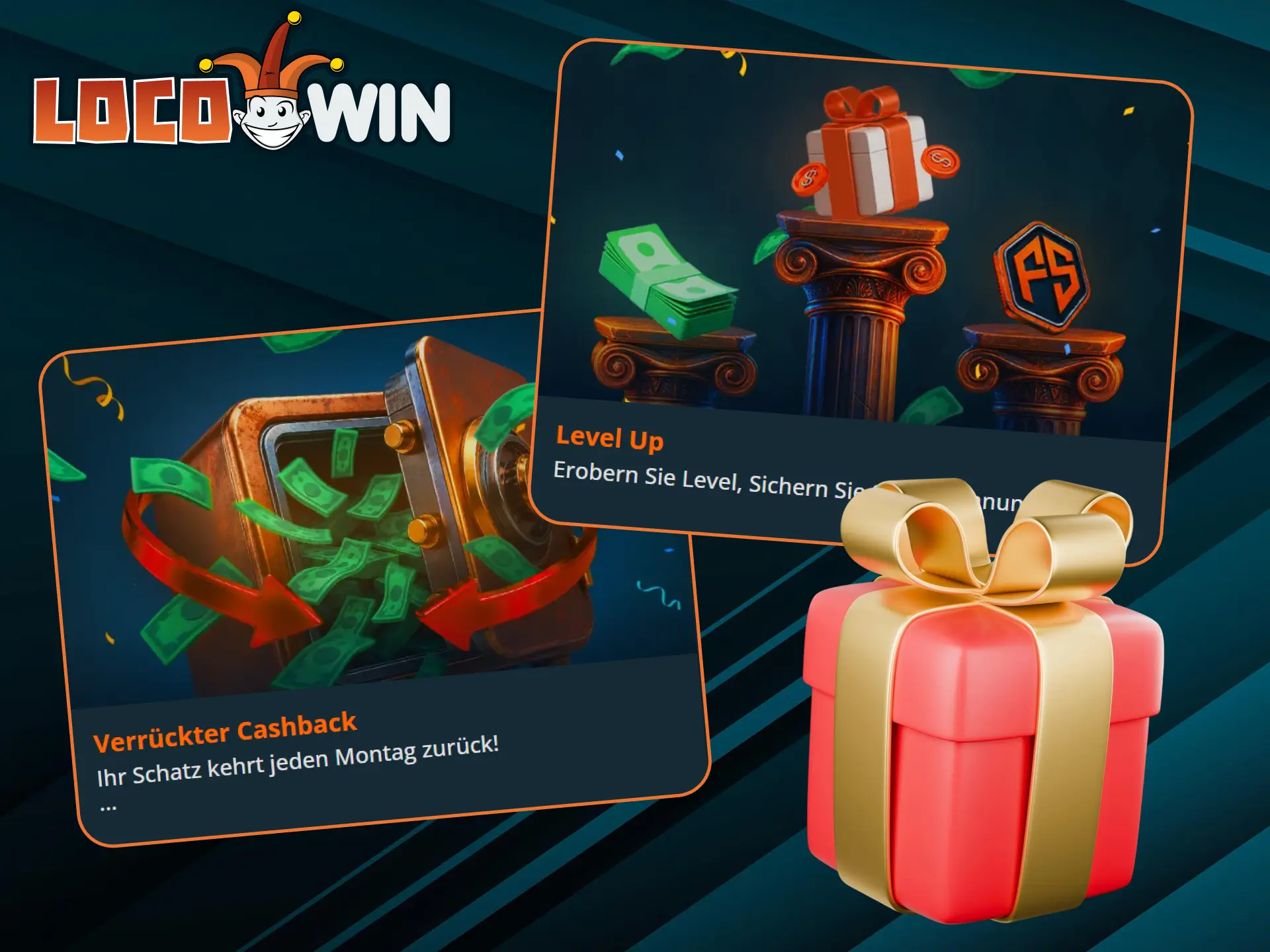 LocoWin-Bonusse für das Spiel Aviator warten auf Sie.